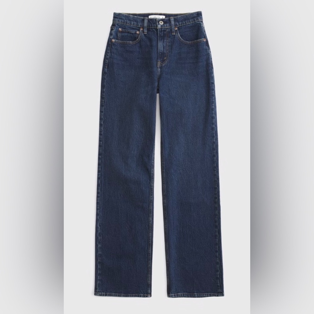 Abercrombie & Fitch Dark Rinse Denim Jeans